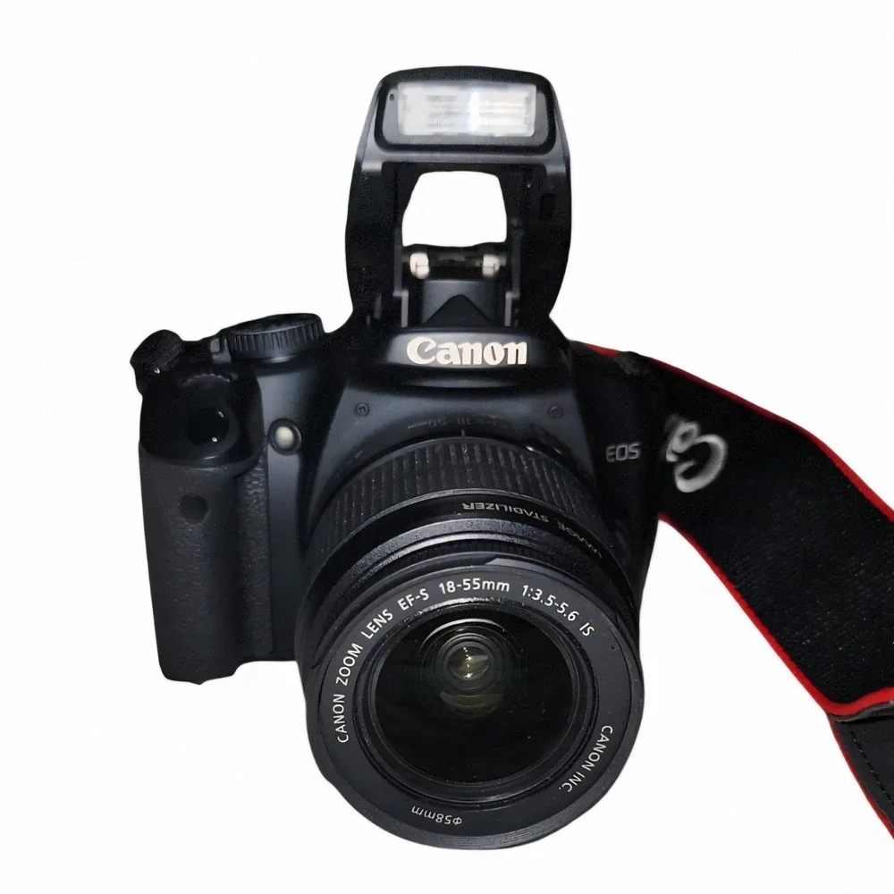 Canon EOS Digital Rebel XT 350D DSLR Camera EF-S 18-55mm Lens Bundle Tested